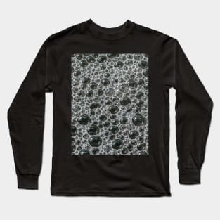 Frozen in Time. Macro Bubbles Photograph Long Sleeve T-Shirt